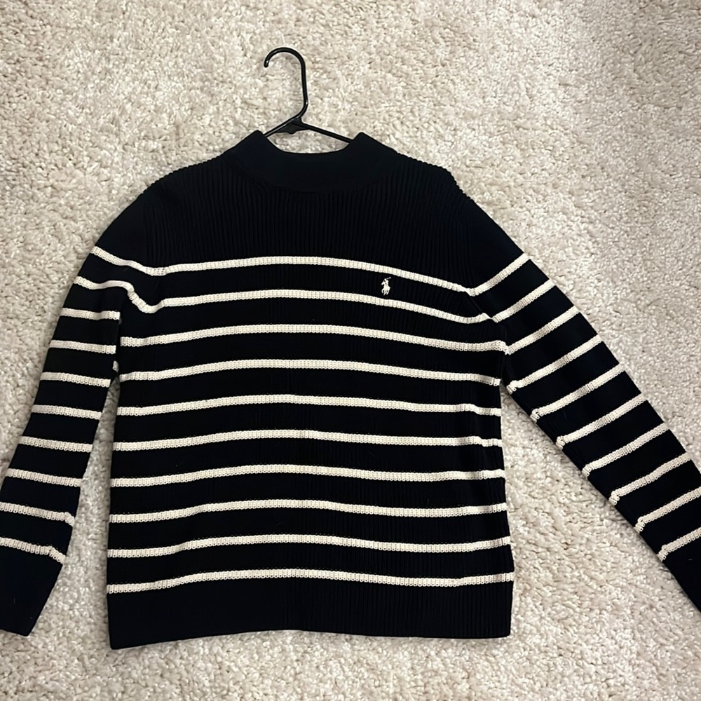 POLO KNIT SWEATER OVERSIZED